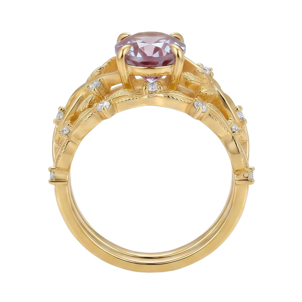 18K Yellow Gold Plated, 10K Solid Yellow Gold