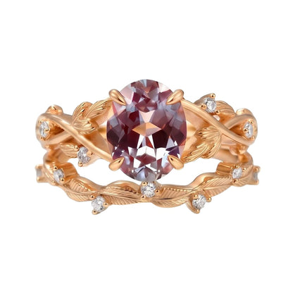 18K Rose Gold Plated, 10K Solid Rose Gold