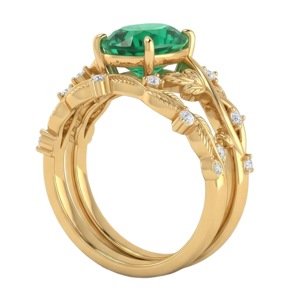 18K Yellow Gold Plated, 10K Solid Yellow Gold