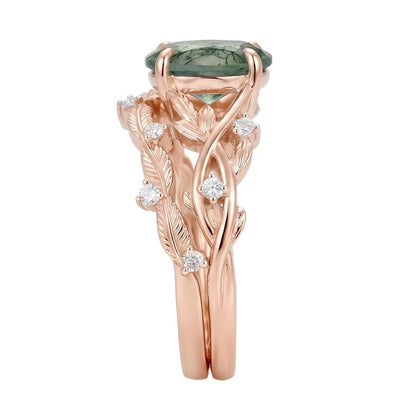 18K Rose Gold Plated, 10K Solid Rose Gold