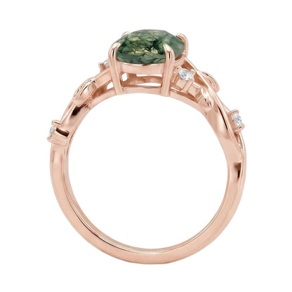 18K Rose Gold Plated, 10K Solid Rose Gold