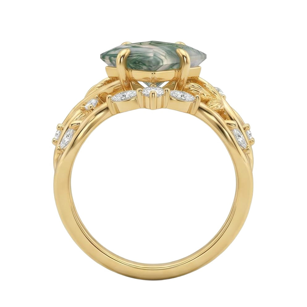 18K Yellow Gold Plated, 10K Solid Yellow Gold
