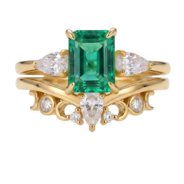 18K Yellow Gold Plated, 10K Solid Yellow Gold