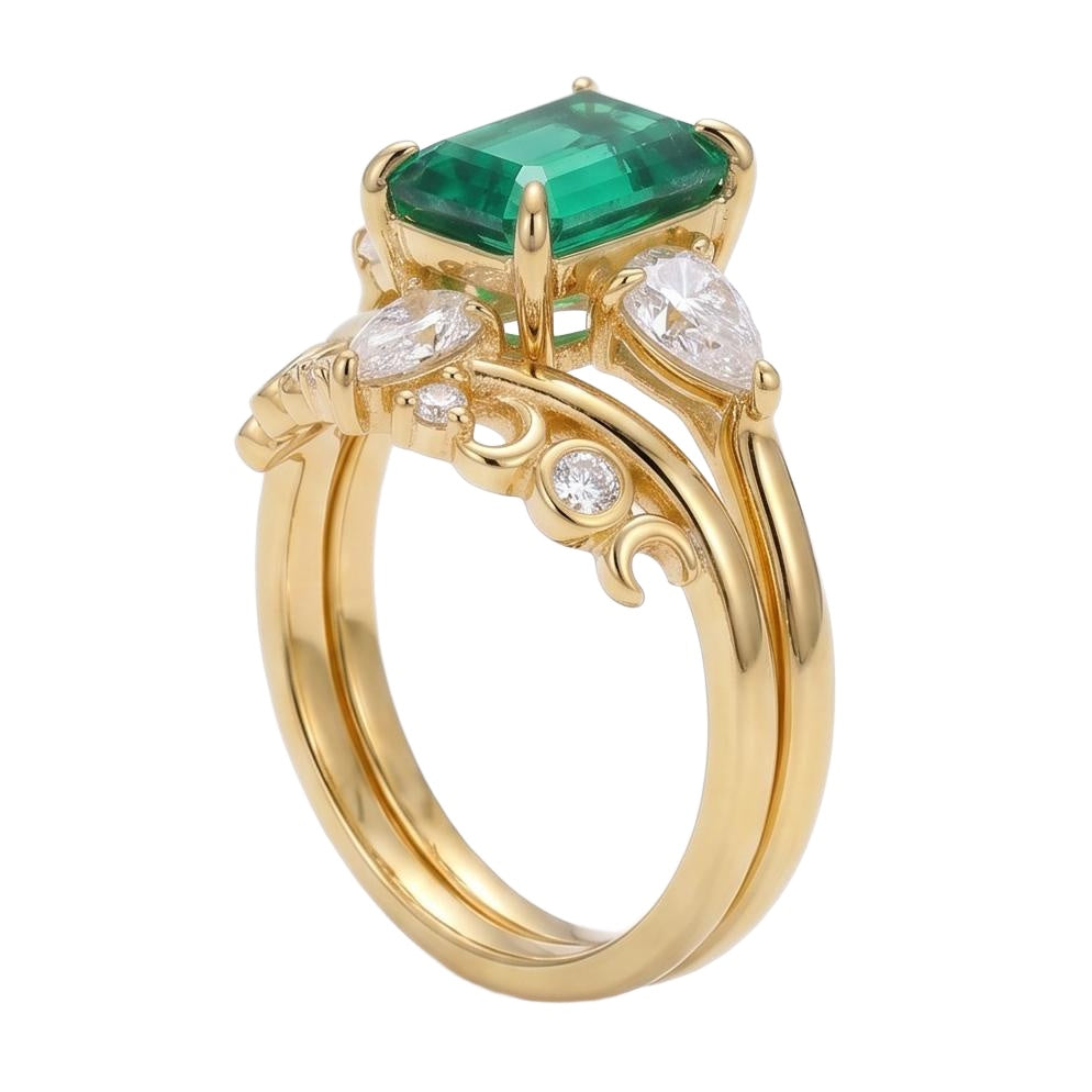 18K Yellow Gold Plated, 10K Solid Yellow Gold