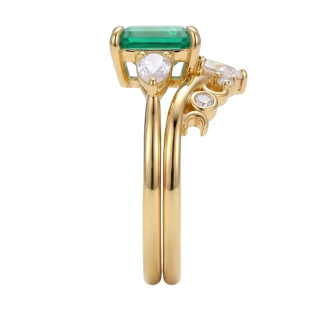 18K Yellow Gold Plated, 10K Solid Yellow Gold