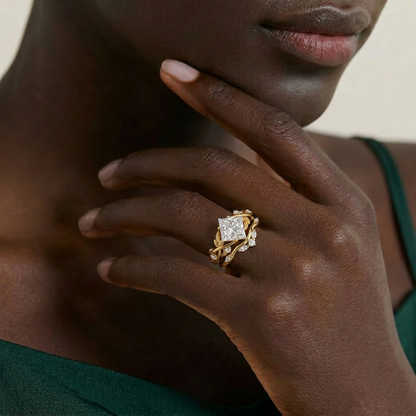 18K Yellow Gold Plated, 10K Solid Yellow Gold