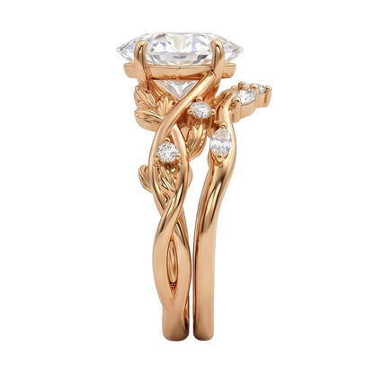 18K Rose Gold Plated, 10K Solid Rose Gold