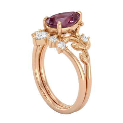 18K Rose Gold Plated, 10K Solid Rose Gold