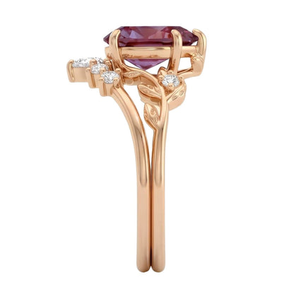 18K Rose Gold Plated, 10K Solid Rose Gold