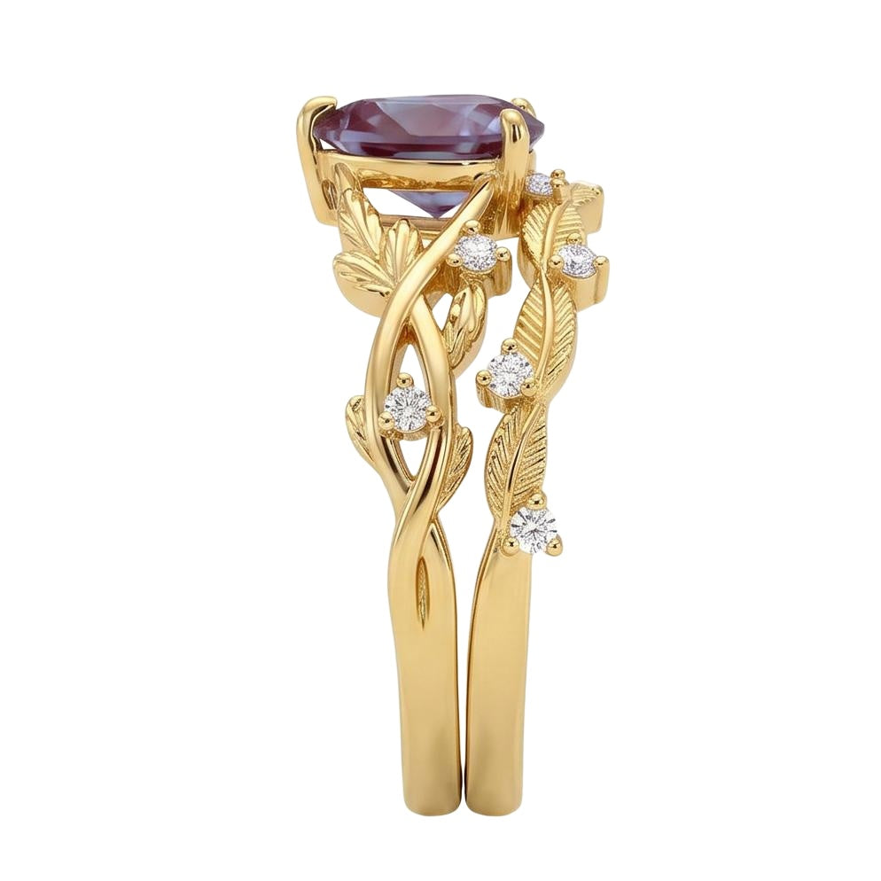18K Yellow Gold Plated, 10K Solid Yellow Gold