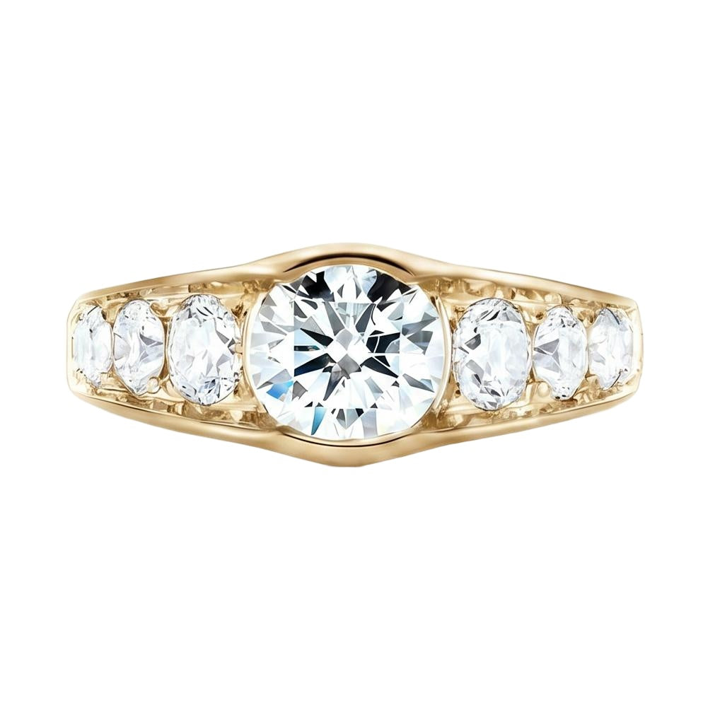 18K Yellow Gold Plated, 10K Solid Yellow Gold