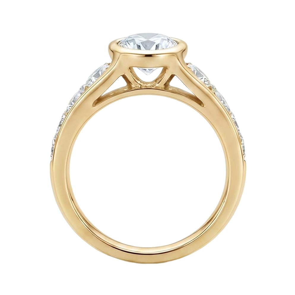 18K Yellow Gold Plated, 10K Solid Yellow Gold