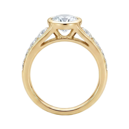 18K Yellow Gold Plated, 10K Solid Yellow Gold