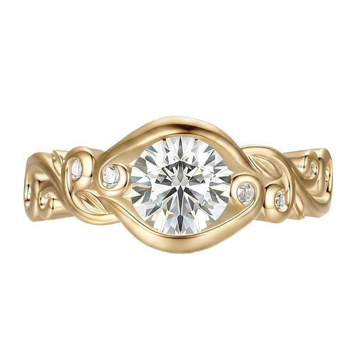 18K Yellow Gold Plated, 10K Solid Yellow Gold