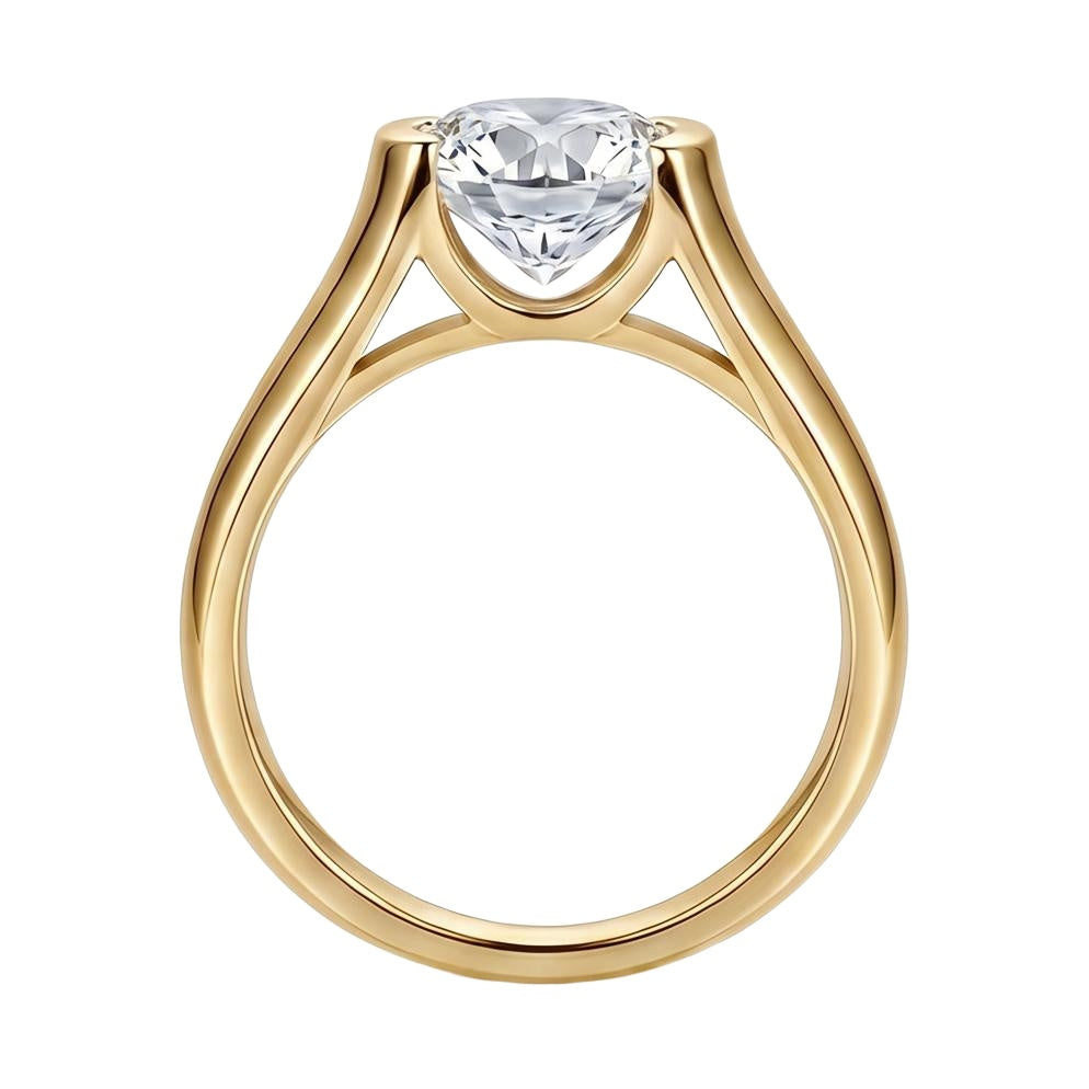18K Yellow Gold Plated, 10K Solid Yellow Gold