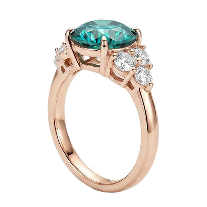 18K Rose Gold Plated, 10K Solid Rose Gold