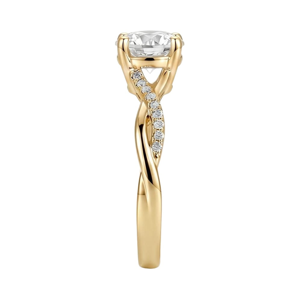 18K Yellow Gold Plated, 10K Solid Yellow Gold