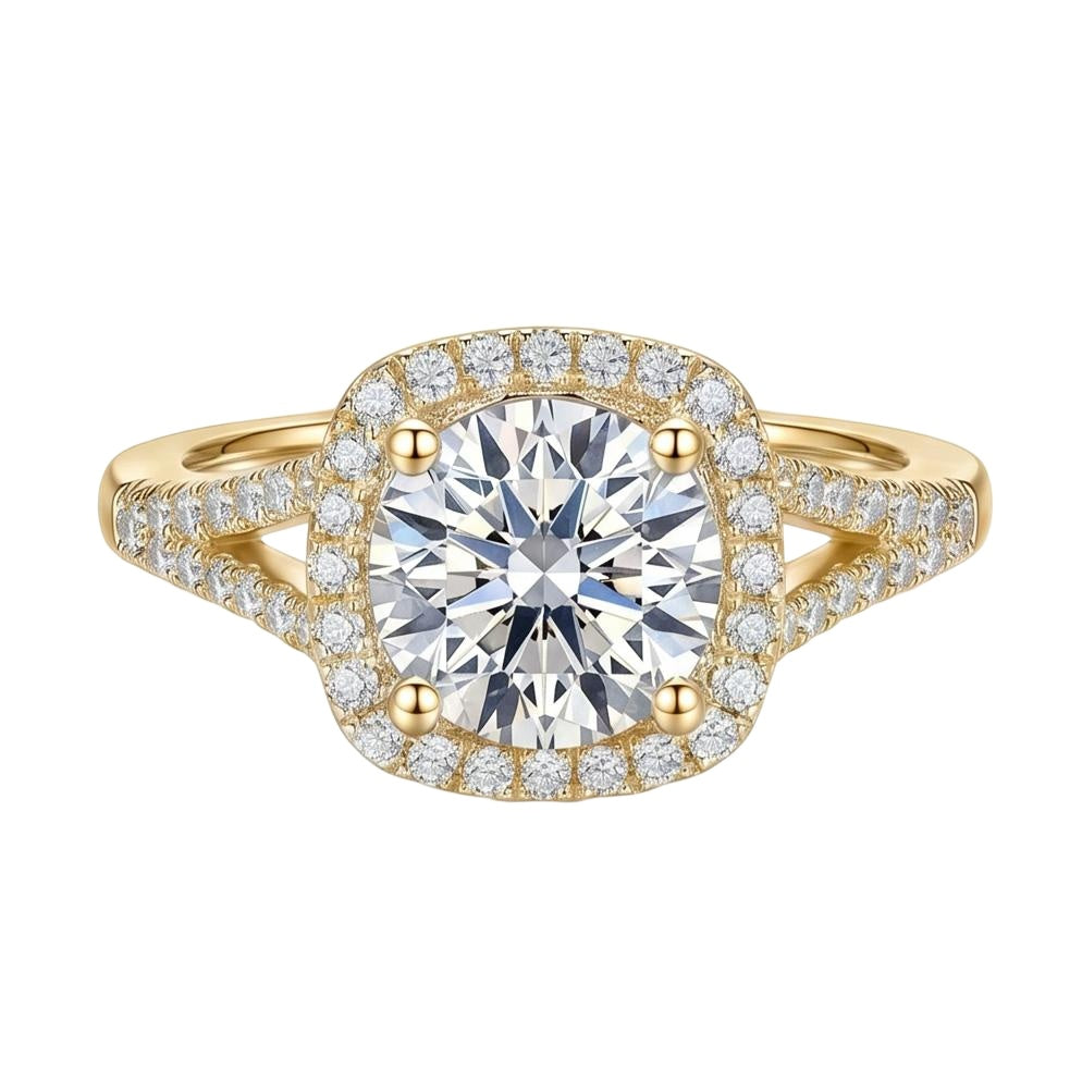 18K Yellow Gold Plated, 10K Solid Yellow Gold