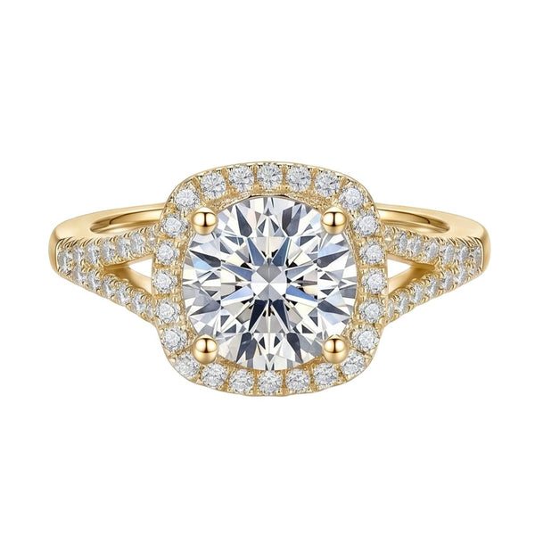18K Yellow Gold Plated, 10K Solid Yellow Gold