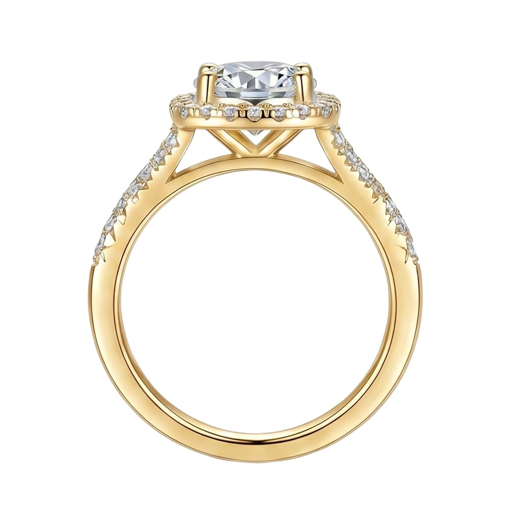18K Yellow Gold Plated, 10K Solid Yellow Gold