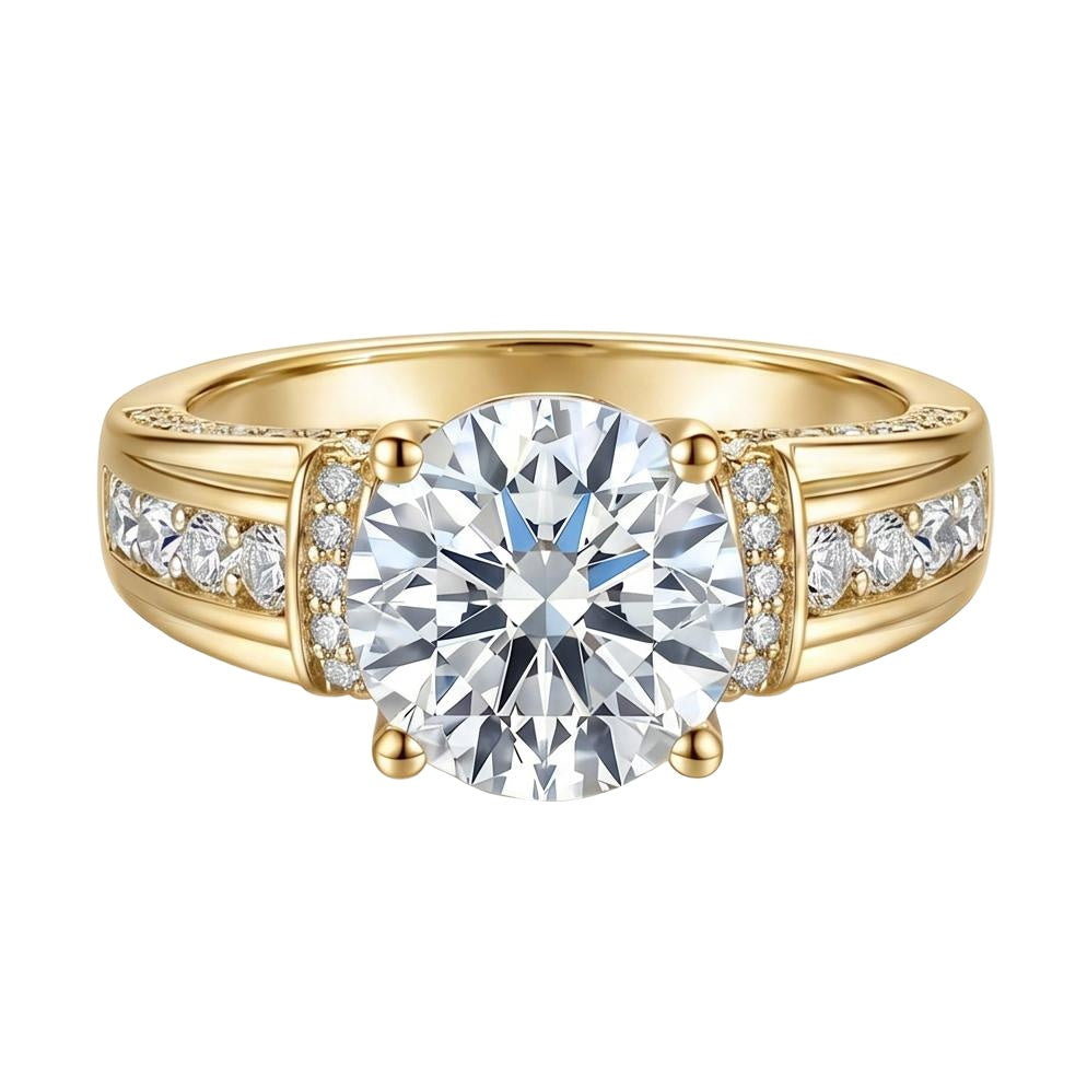 18K Yellow Gold Plated, 10K Solid Yellow Gold