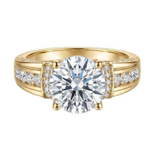 18K Yellow Gold Plated, 10K Solid Yellow Gold