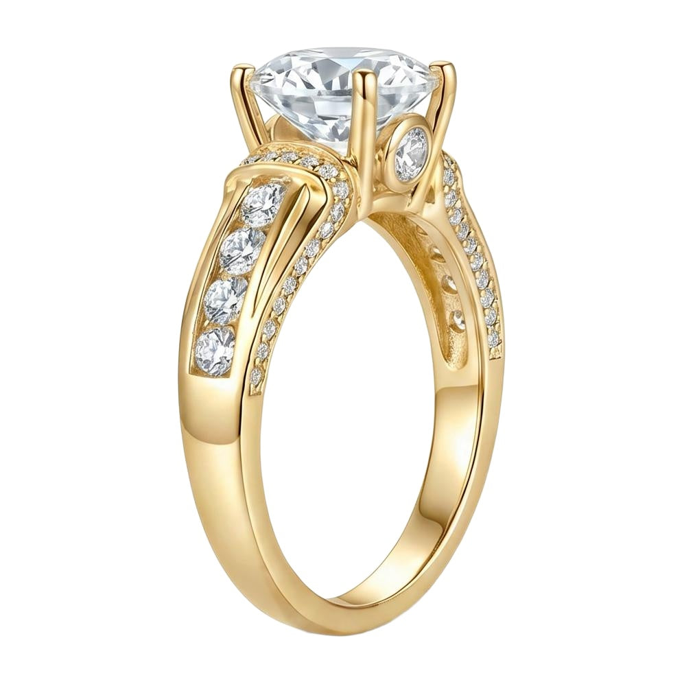 18K Yellow Gold Plated, 10K Solid Yellow Gold