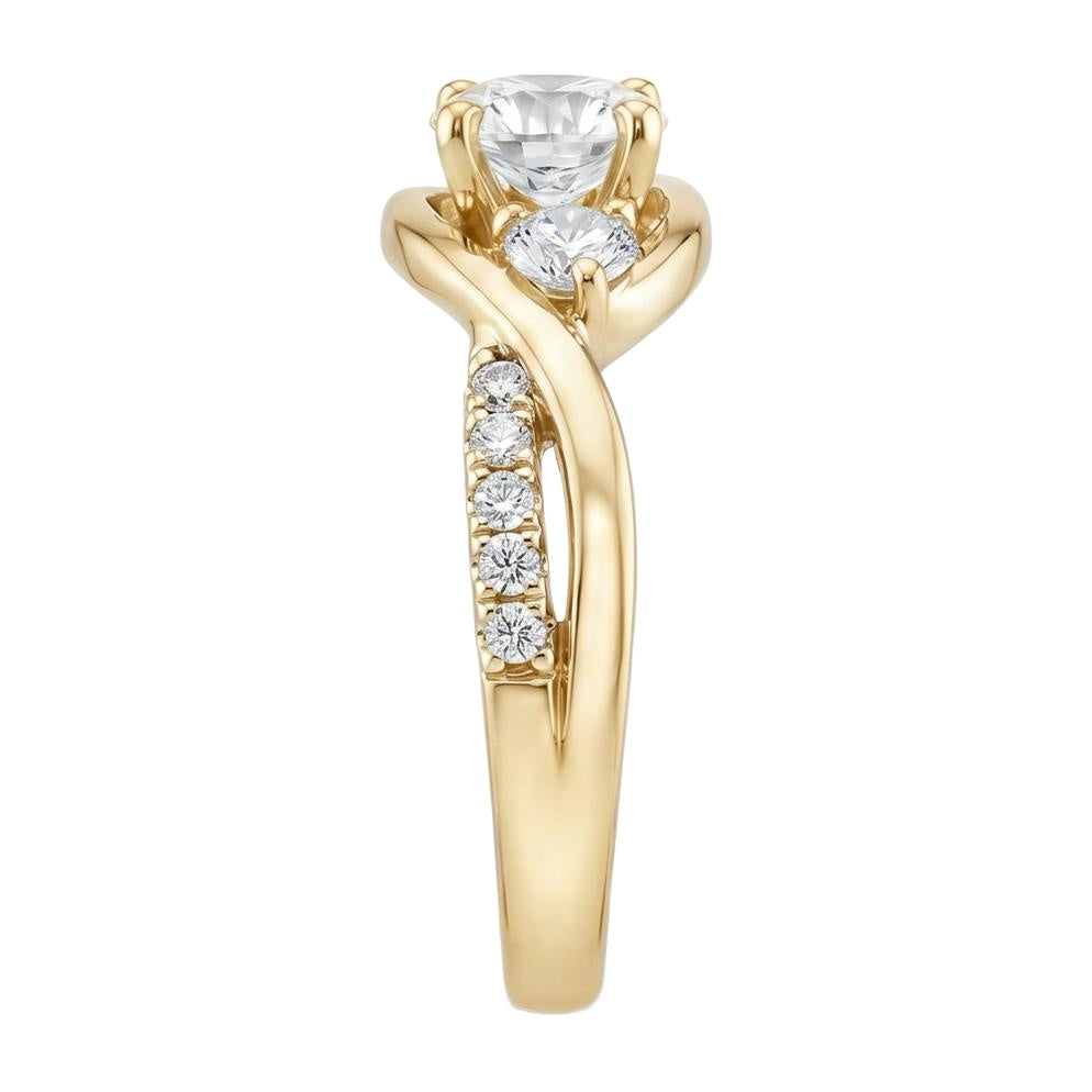 18K Yellow Gold Plated, 10K Solid Yellow Gold