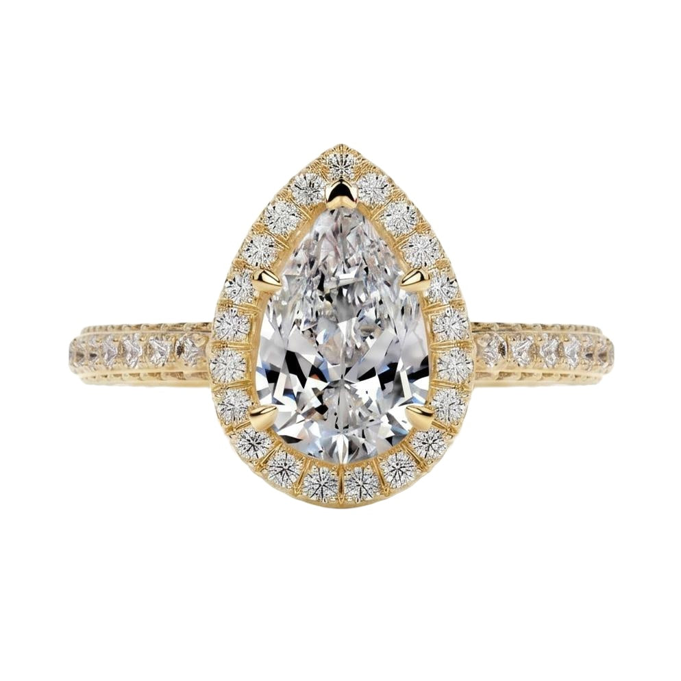 18K Yellow Gold Plated, 10K Solid Yellow Gold