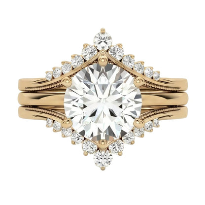 18K Yellow Gold Plated, 10K Solid Yellow Gold