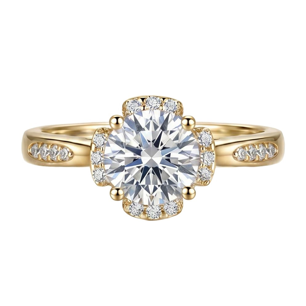 18K Yellow Gold Plated, 10K Solid Yellow Gold
