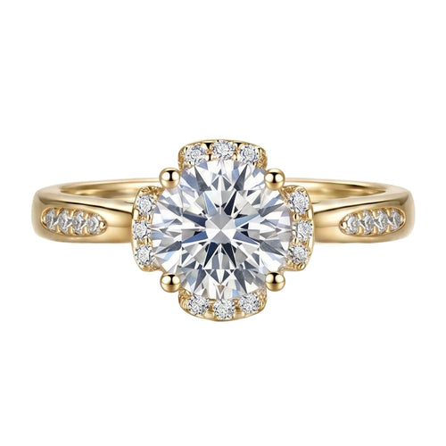 18K Yellow Gold Plated, 10K Solid Yellow Gold
