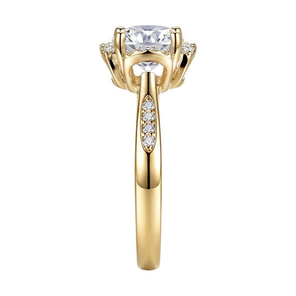 18K Yellow Gold Plated, 10K Solid Yellow Gold