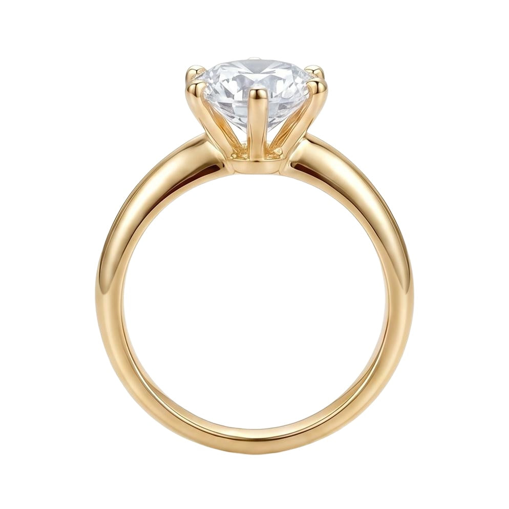 18K Yellow Gold Plated, 10K Solid Yellow Gold