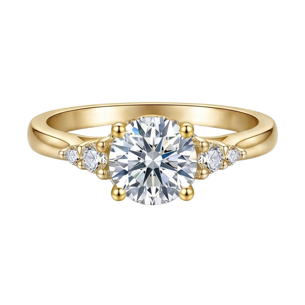 18K Yellow Gold Plated, 10K Solid Yellow Gold