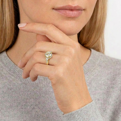 18K Yellow Gold Plated, 10K Solid Yellow Gold