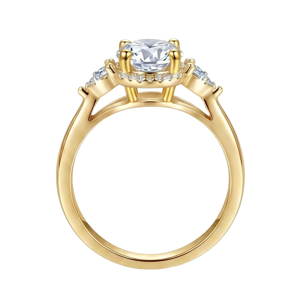 18K Yellow Gold Plated, 10K Solid Yellow Gold