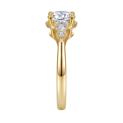 18K Yellow Gold Plated, 10K Solid Yellow Gold