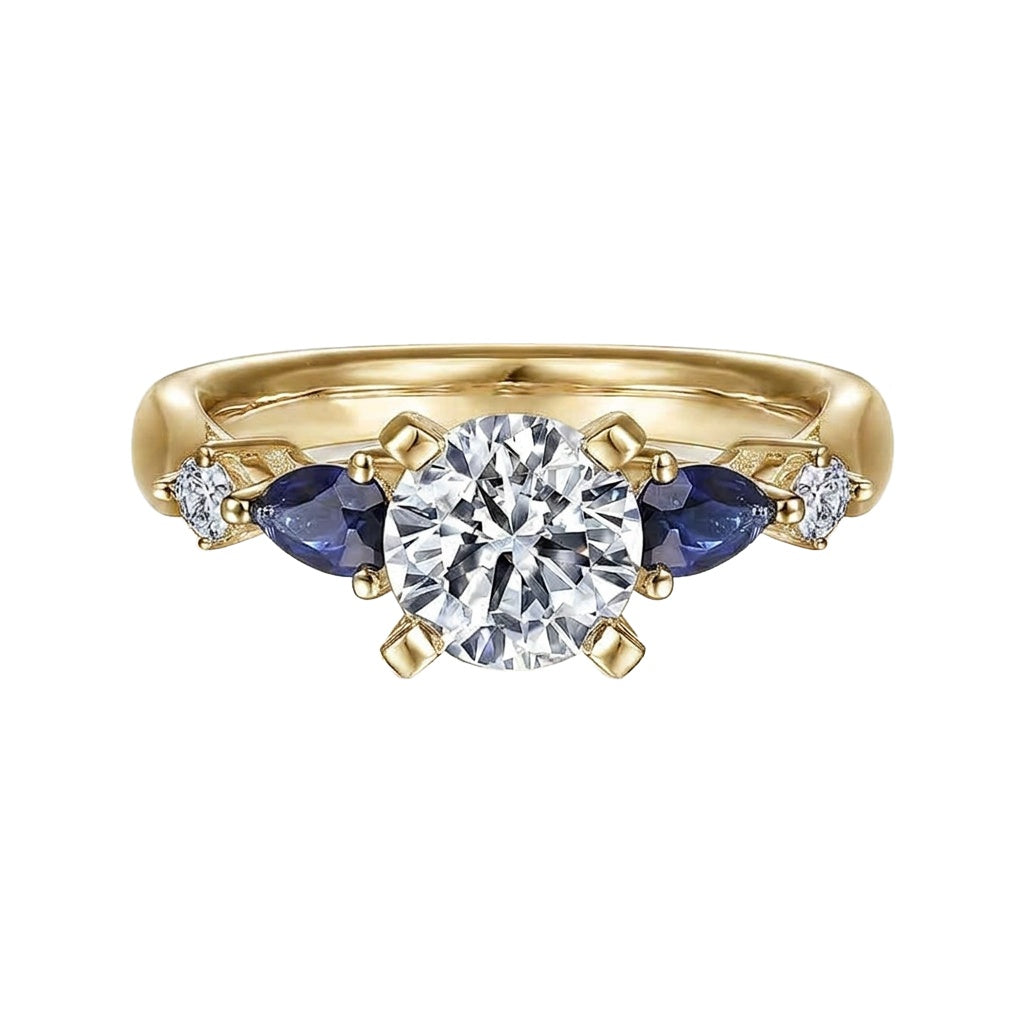 18K Yellow Gold Plated, 10K Solid Yellow Gold