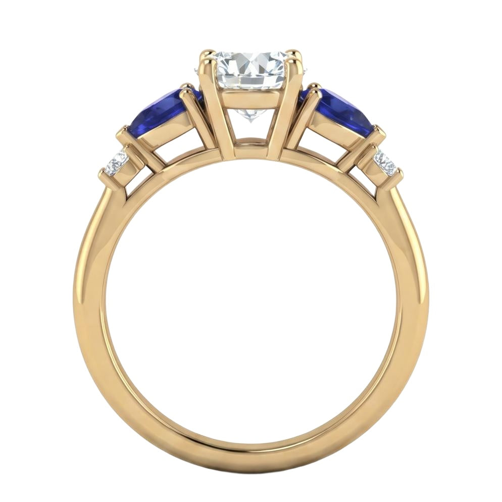 18K Yellow Gold Plated, 10K Solid Yellow Gold