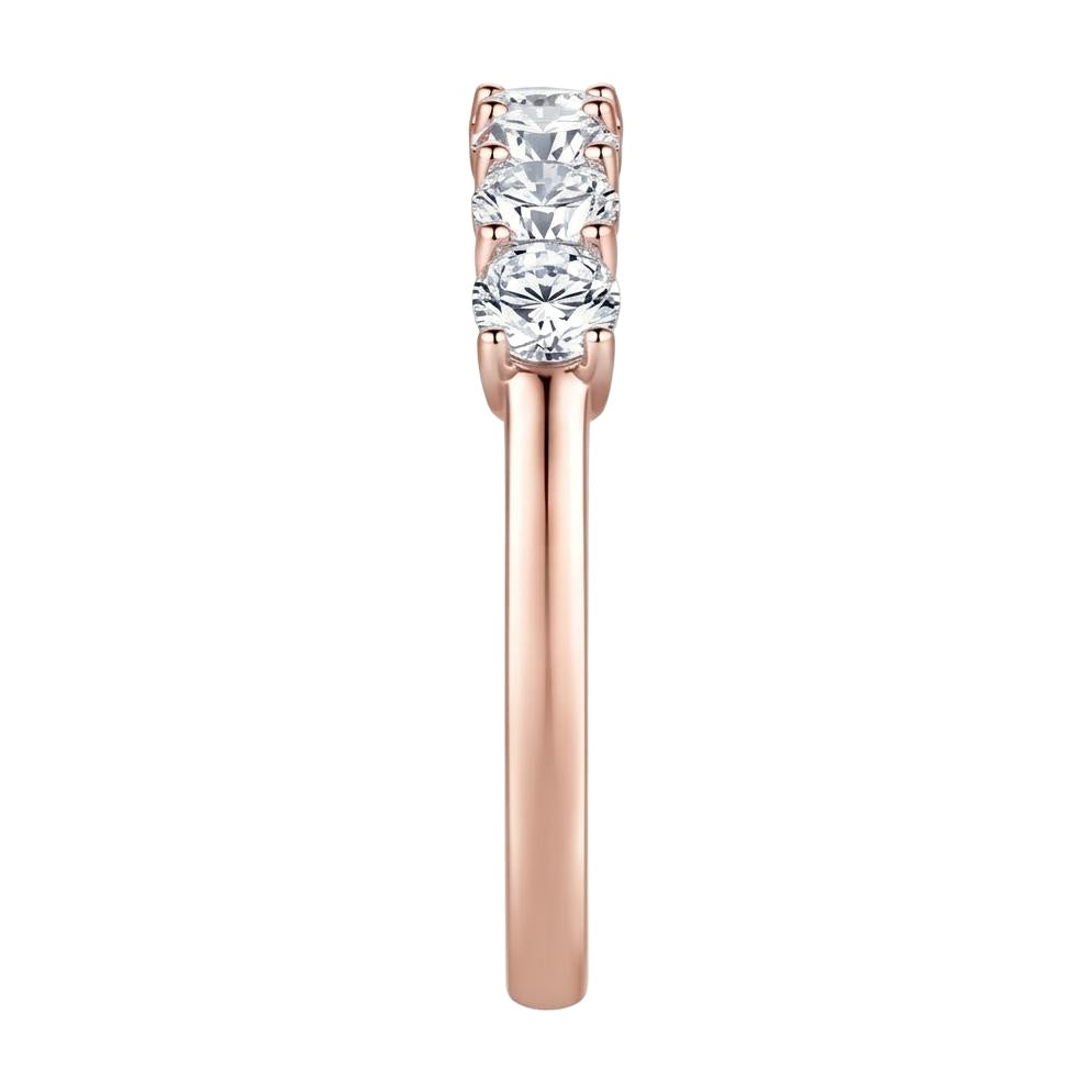 18K Rose Gold Plated, 10K Solid Rose Gold
