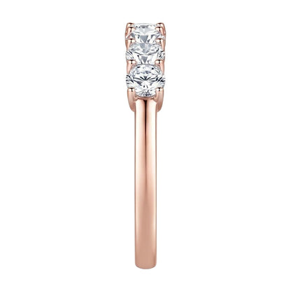 18K Rose Gold Plated, 10K Solid Rose Gold