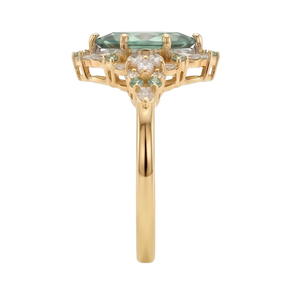 18K Yellow Gold Plated, 10K Solid Yellow Gold