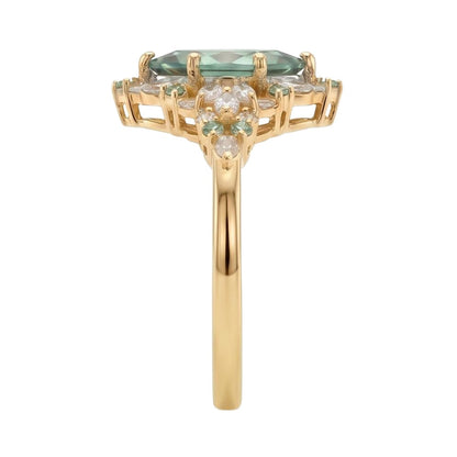 18K Yellow Gold Plated, 10K Solid Yellow Gold