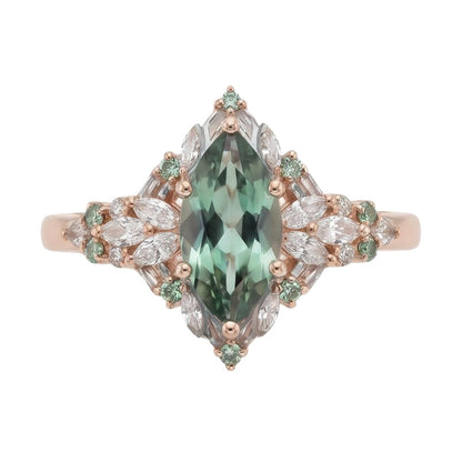 18K Rose Gold Plated, 10K Solid Rose Gold