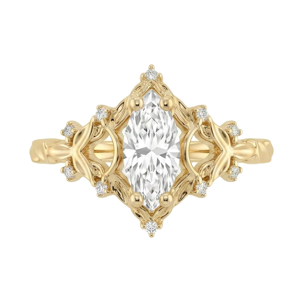 18K Yellow Gold Plated, 10K Solid Yellow Gold