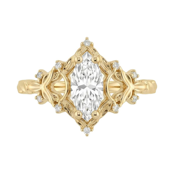 18K Yellow Gold Plated, 10K Solid Yellow Gold