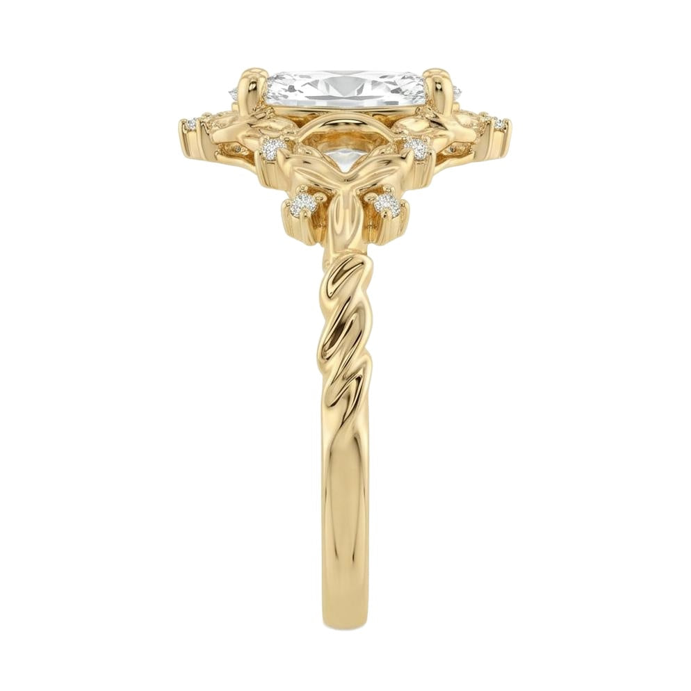 18K Yellow Gold Plated, 10K Solid Yellow Gold
