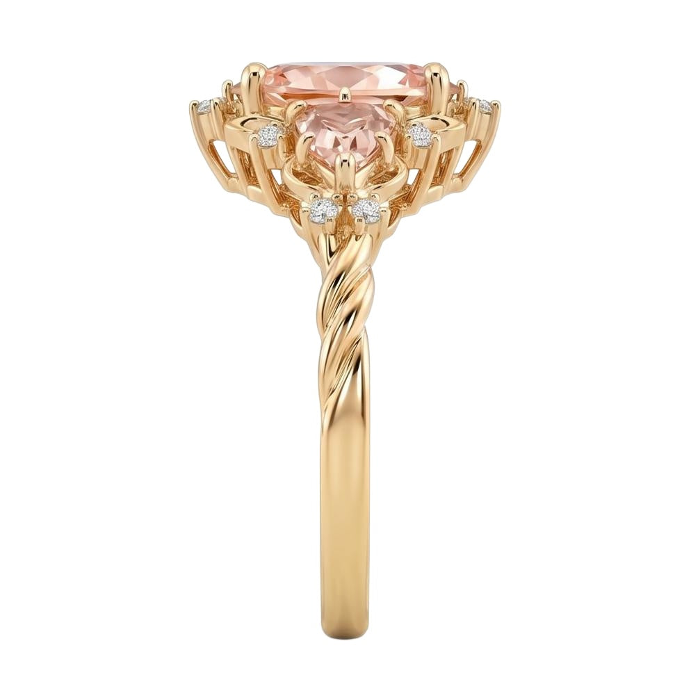 18K Yellow Gold Plated, 10K Solid Yellow Gold