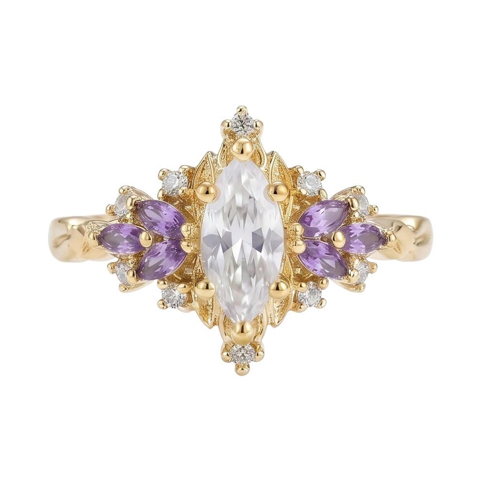 18K Yellow Gold Plated, 10K Solid Yellow Gold